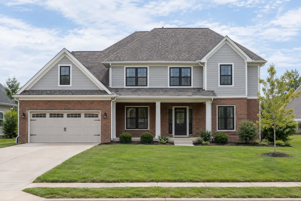 Sample house before, as it looks today